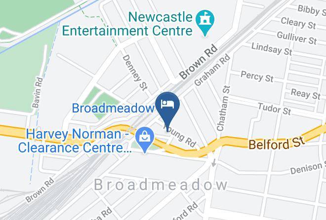 Newcastle - Nouveau On Young Maps