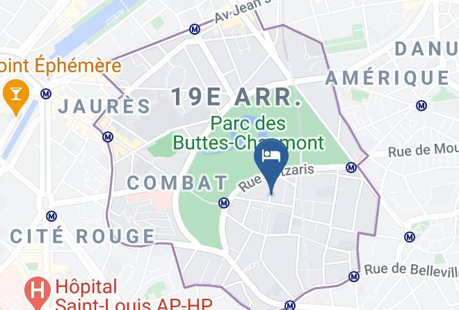 Nouveau Paris Park Hotel Map
