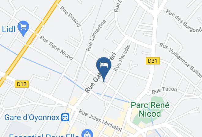 Ain - Nouvel Hotel Maps
