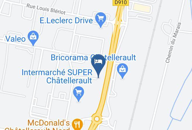 Vienne - Nouvelle Classe Hotel Maps