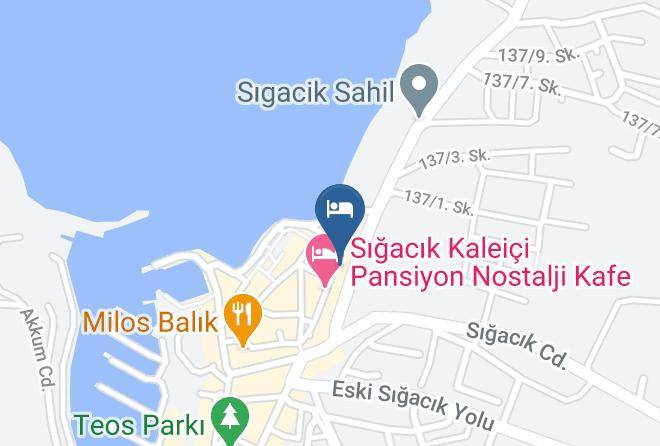 Seferihisar - Nova Citrus Otel Maps