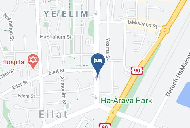 Eilat - Nova Like Hotel Eilat Maps