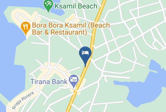 Saranda - Nova Hotel Maps