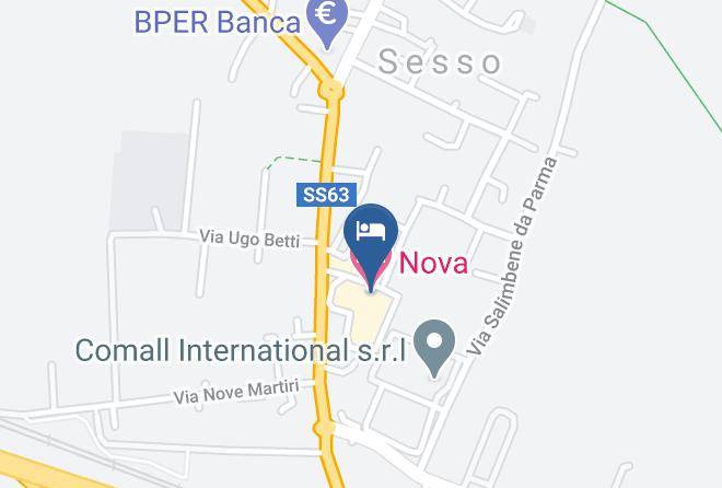 Reggio Emilia - Nova Hotel Maps