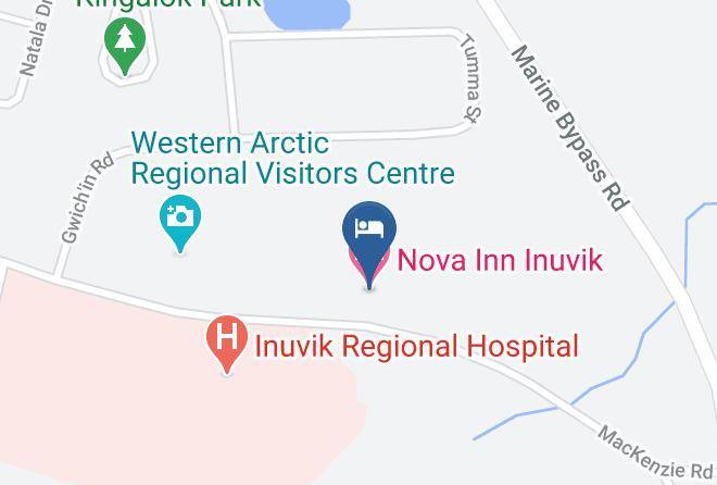 Region 1 - Nova Inn Inuvik Maps