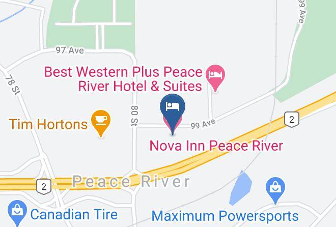 Division 19 - Nova Inn Peace River Maps