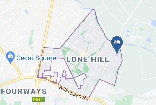 City Of Johannesburg - Nova Luxury Suites Lonehill Maps