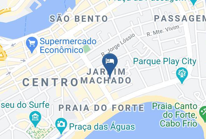 Cabo Frio - Nova Onda Hotel Maps