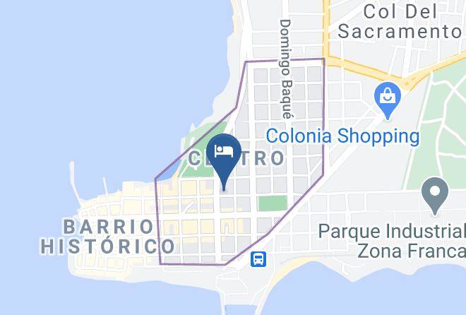 Colonia Del Sacramento - Nova Posada Maps