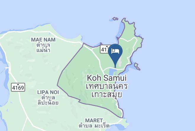 Nova Samui Resort Map