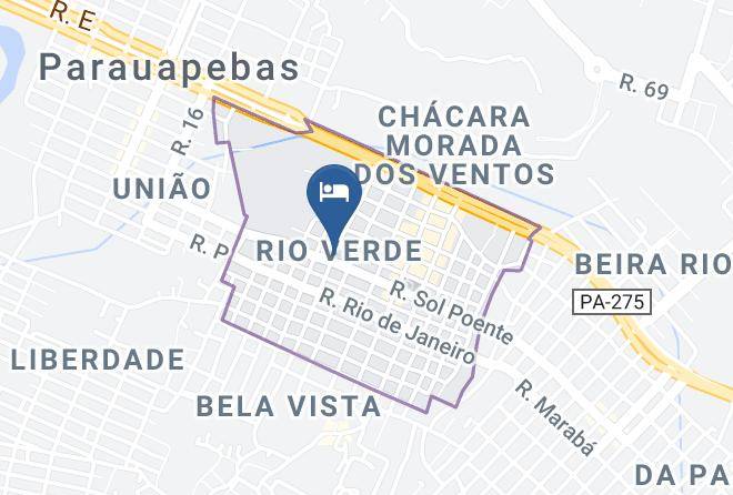 Parauapebas - Nova Vida Hotel Maps