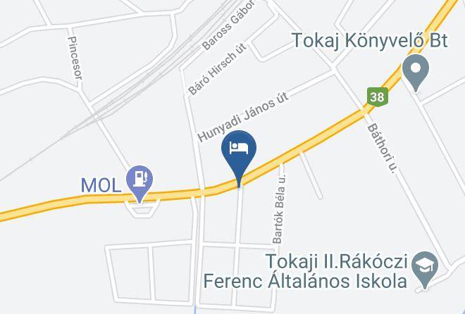 Tokaj - Novak Panzio Maps