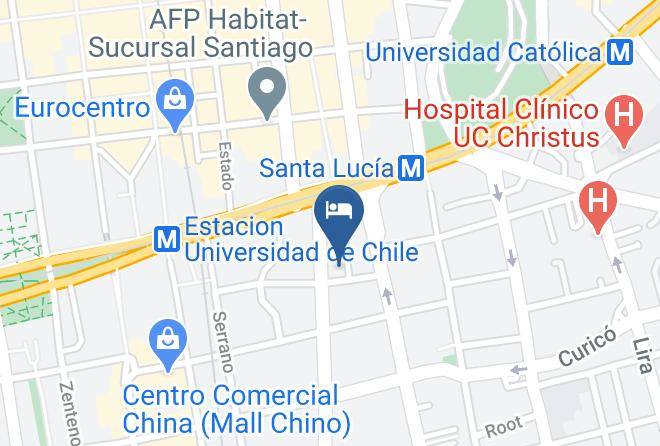 Santiago - Novapark Hotel Maps