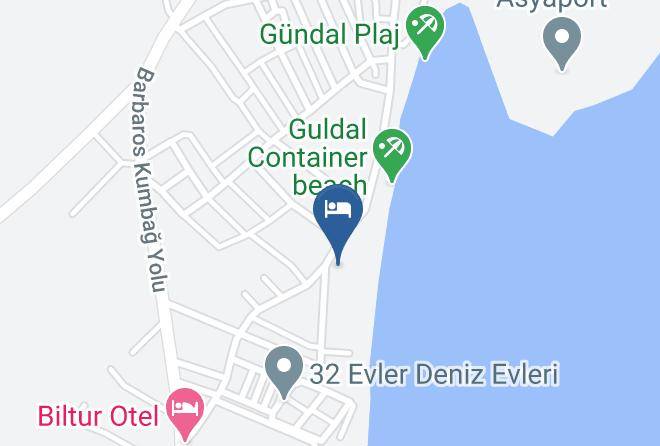 Novaport Hotel Cafe Beach Map