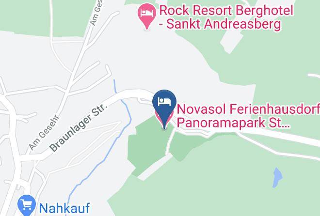 Goslar - Novasol Ferienhausdorf Panoramapark St Andreasberg Maps