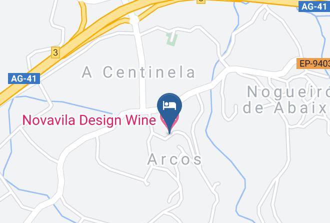 Pontevedra - Novavila Design Wine Hotel Maps