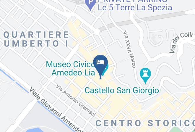 La Spezia - Novecento Boutique Hotel Maps
