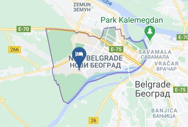 Belgrade City - Novel Inn Maps