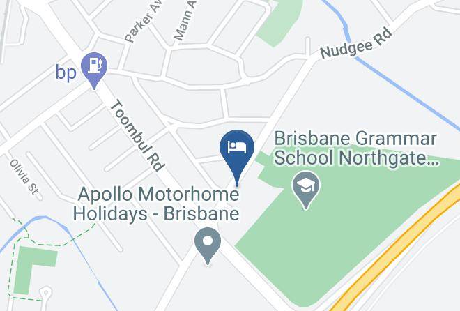 Brisbane - Novena Palms Motel Maps