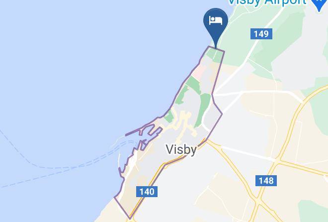 Novi Resort Visby Map