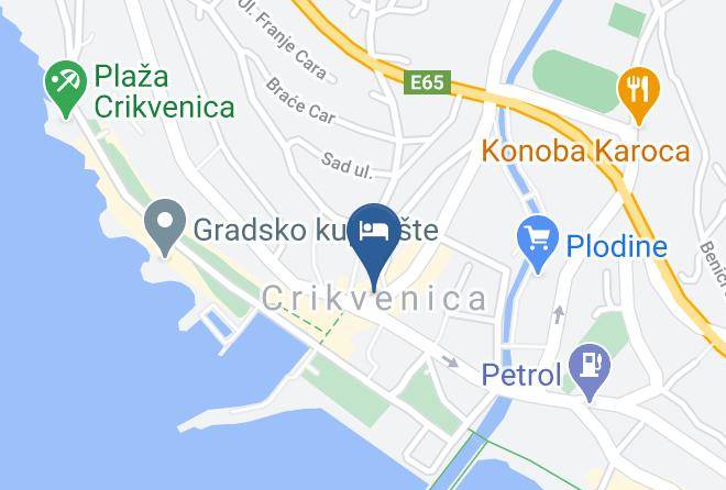 Crikvenica - Novi Vinodolski Maps