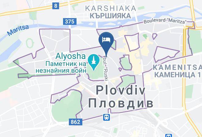 Plovdiv - Noviz Hotel Maps