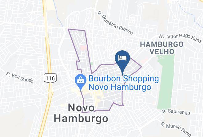 Novo Hamburgo - Novo Hamburgo Business Hotel Maps