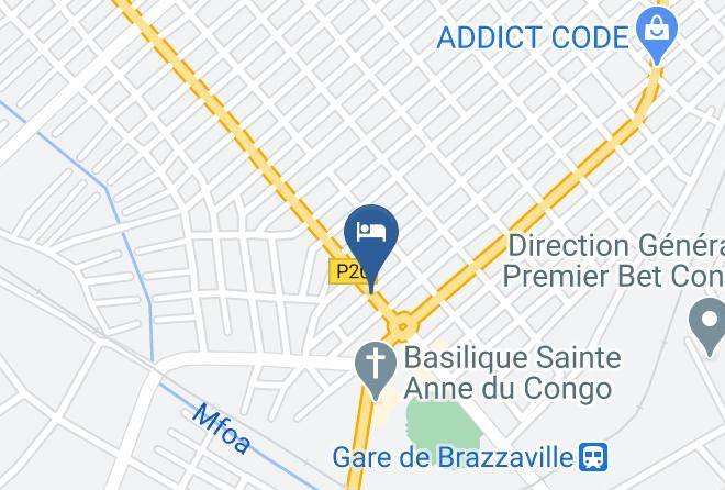 Brazzaville - Novo Hotel Maps