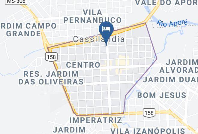 Cassilandia - Novo Hotel Central Maps