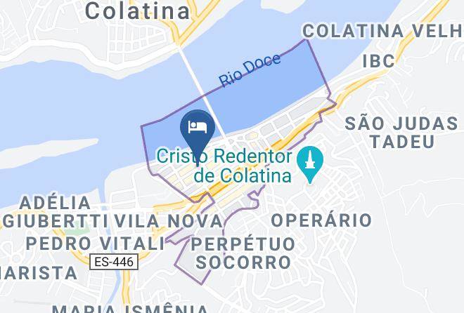 Colatina - Novo Hotel Maps
