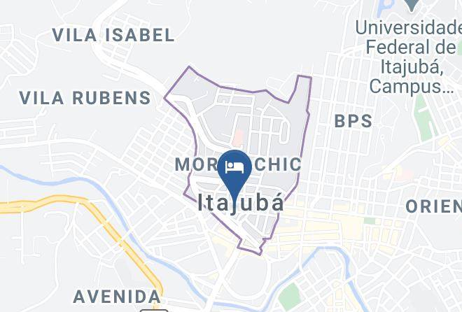 Itajuba - Novo Hotel Maps