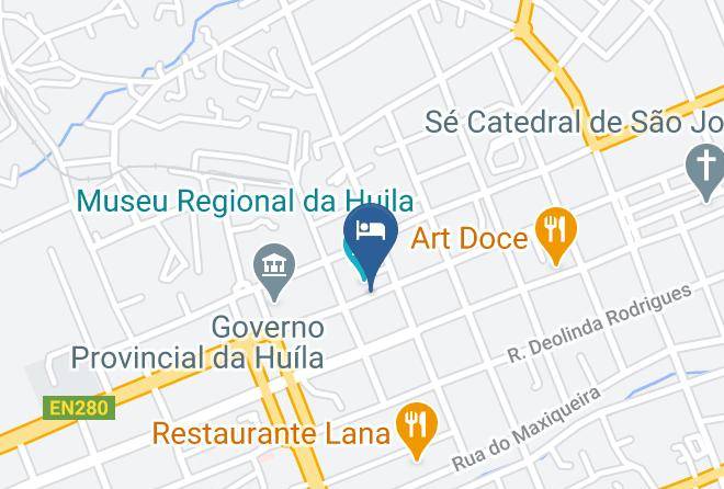 Lubango - Novo Hotel Maps