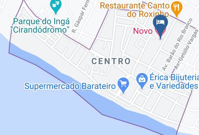 Manacapuru - Novo Hotel Maps