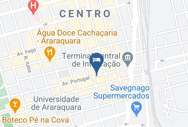 Araraquara - Novo Hotel Municipal Maps