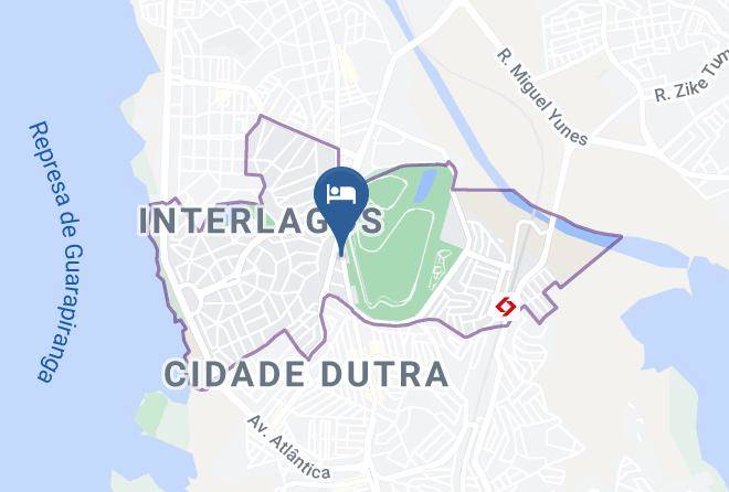 Sao Paulo Cidade Dutra - Novo Hotel Pousada Interlagos Sp Maps
