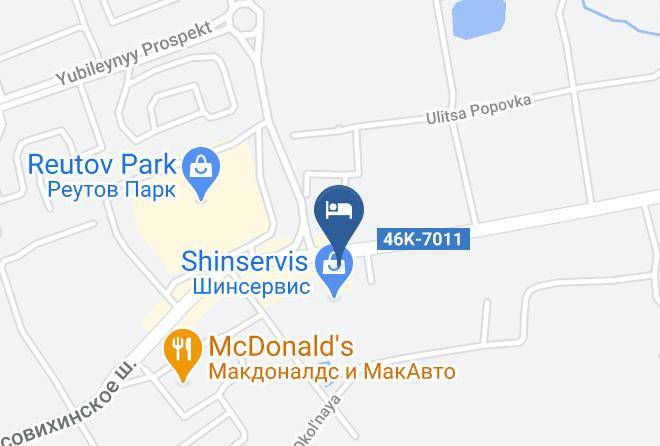 Balashikha - Novokosino Otel' Maps