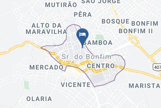 Senhor Do Bonfim - Novoleste Hotel Maps