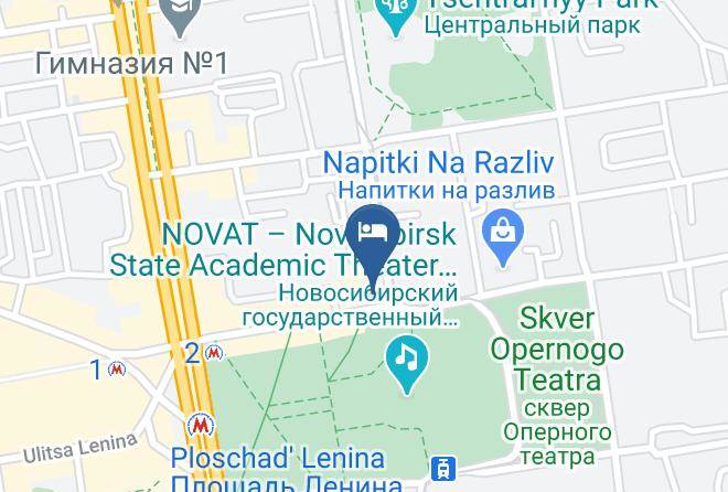 Novosibirsk - Novosibirsk Marriott Hotel Maps