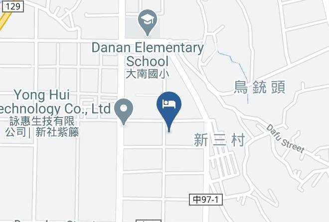 Xinshe District - Novosti Hanada Bed And Breakfast Maps