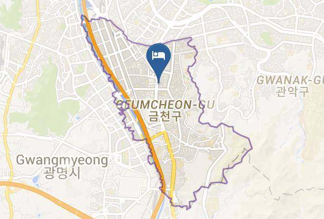 Geumcheongu - Novotel Ambassador Seoul Doksan Maps