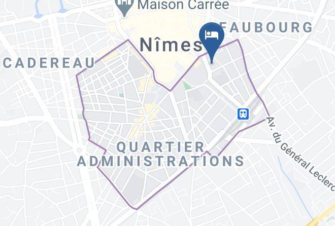 Gard - Novotel Atria Nimes Centre Hotel Maps
