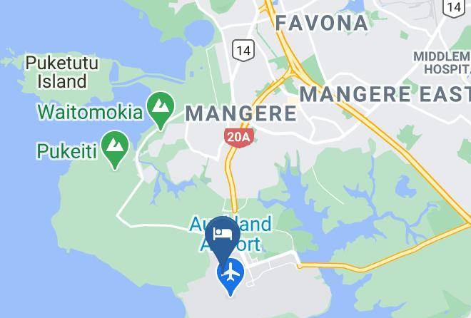 Novotel Auckland Airport Map