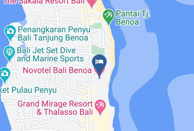 Novotel Bali Benoa Map