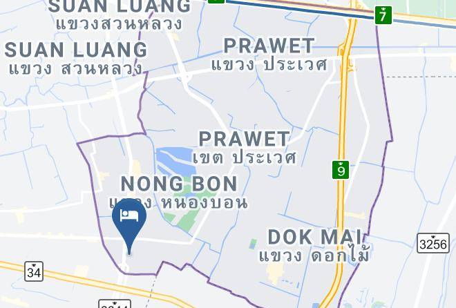Prawet District - Novotel Bangkok Bangna Maps