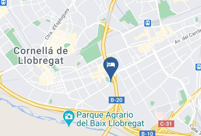 Barcelona - Novotel Barcelona Cornella Maps