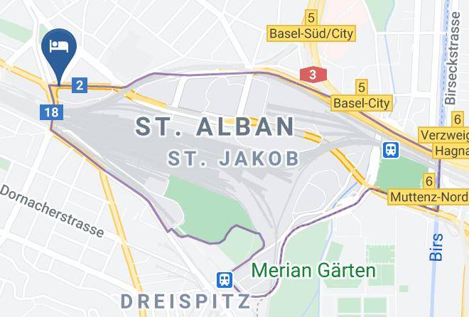 Novotel Basel City Map