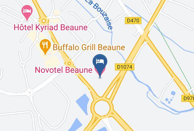 Novotel Beaune Map