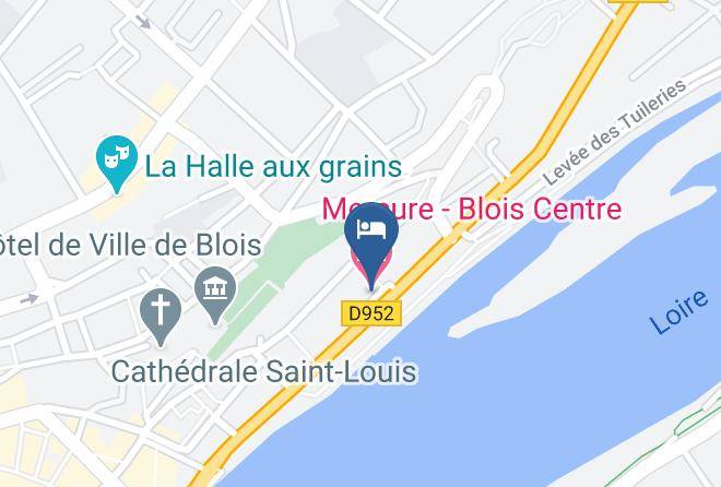 Loir Et Cher - Mercure Blois Centre Maps