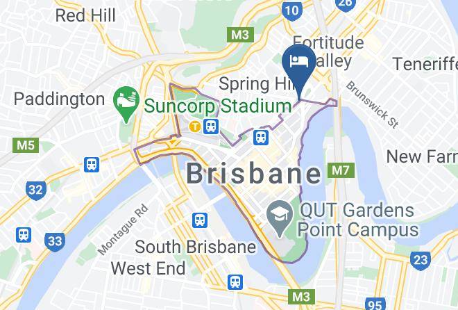 Brisbane - Mantra On Queen Brisbane Maps