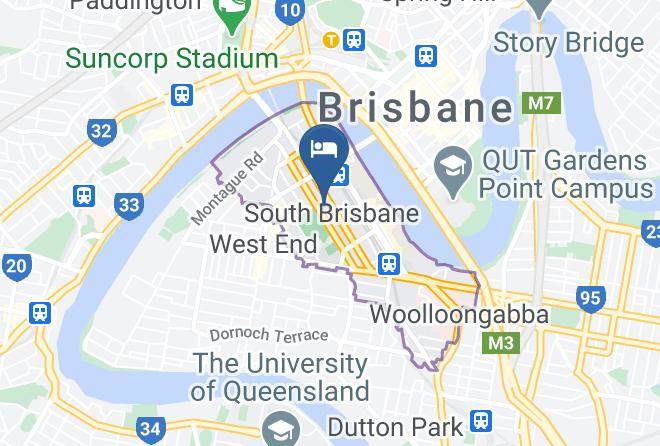 Brisbane - Novotel Brisbane South Bank Maps